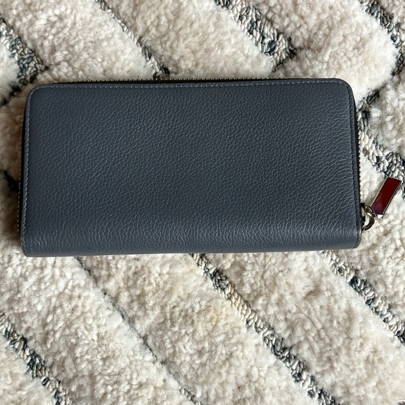 Christian Louboutin wallet red and grey RARE - Picture 4 of 13